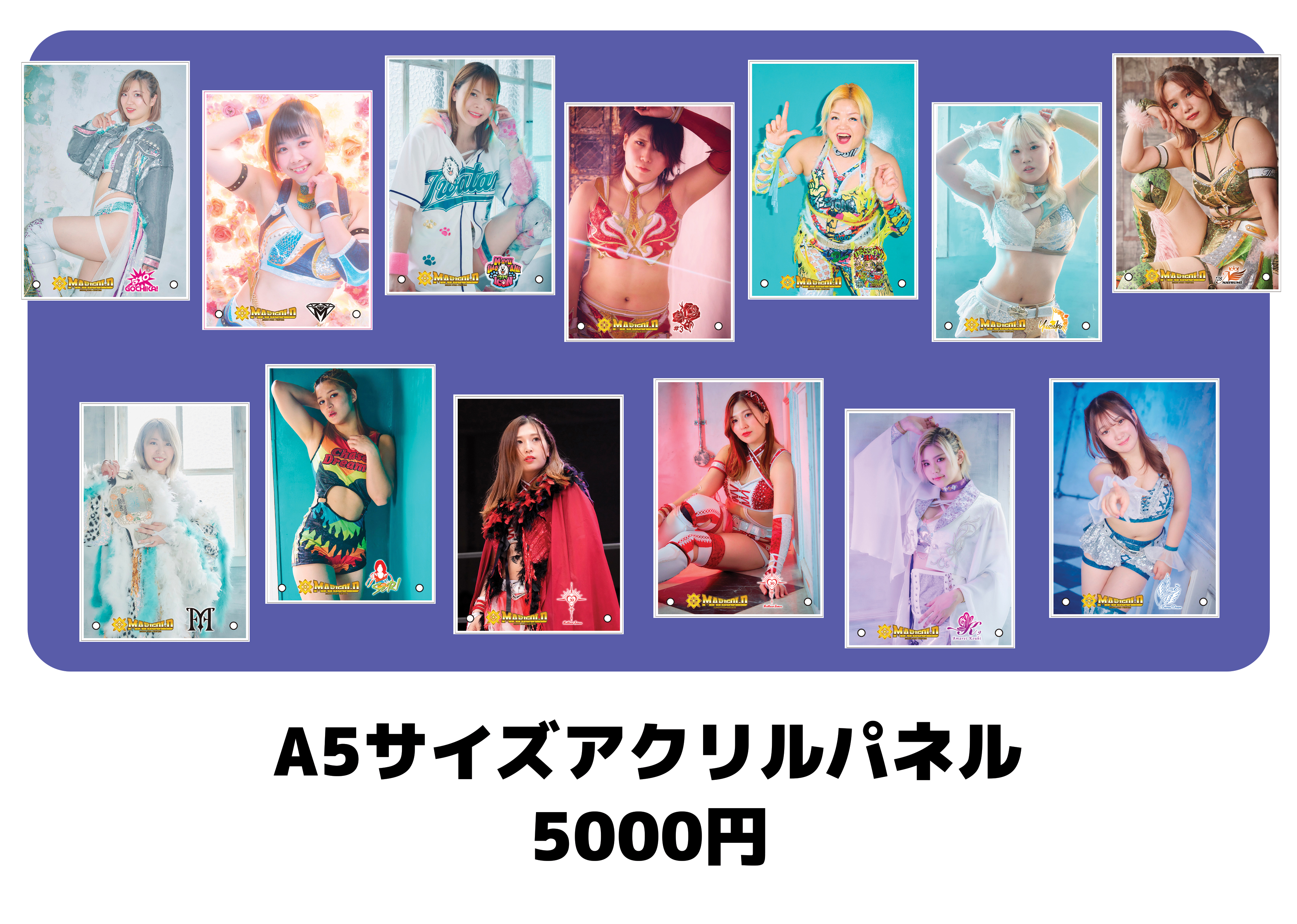 女子プロレス　マリーゴールド　ランダムアクスタ4弾　21種セット　新品未使用 女子プロレス マリーゴールド ランダムアクスタ4弾 21種セット 新品未