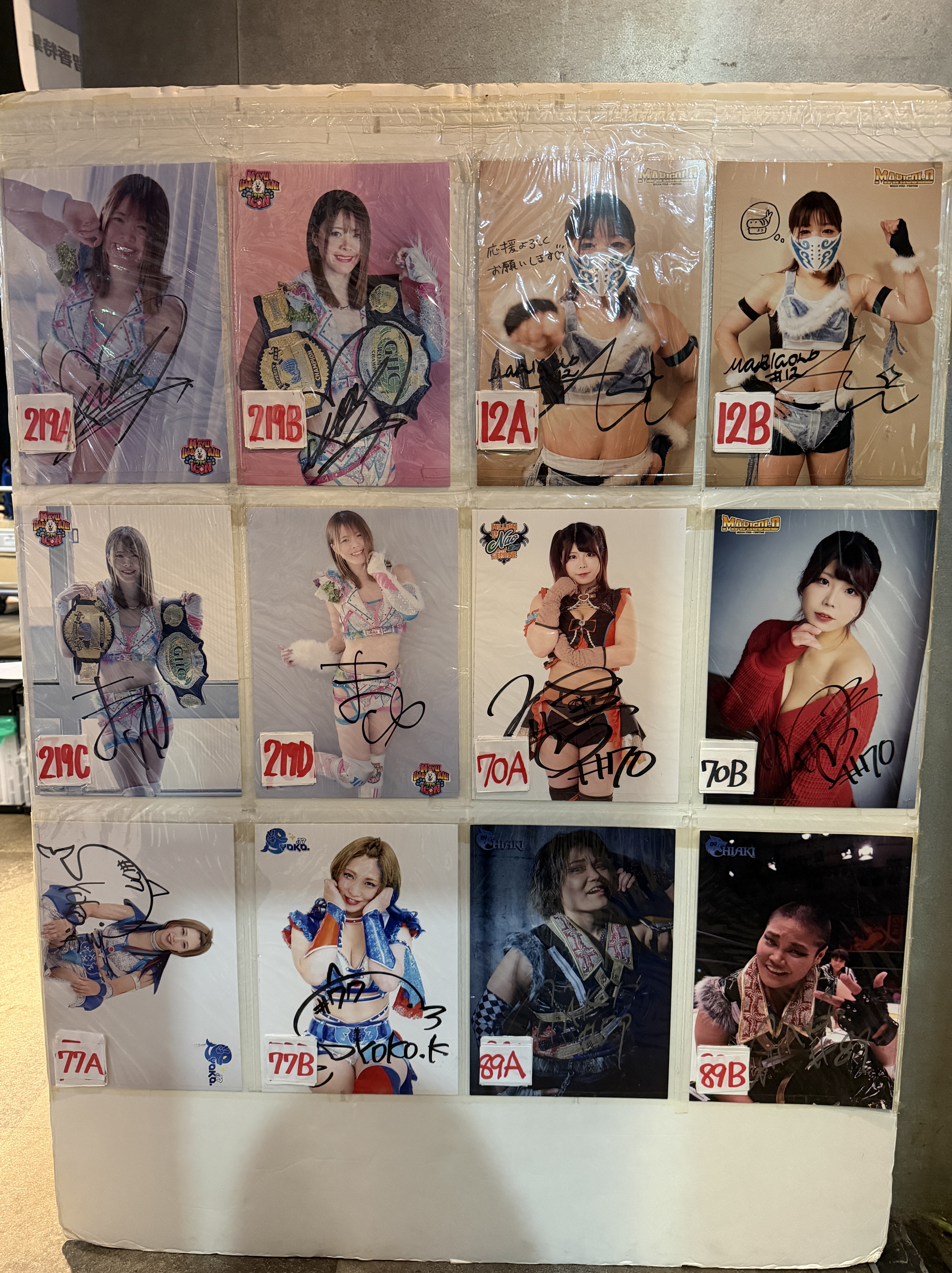 販売グッズ - MARIGOLD | 女子プロレス | マリーゴールド オフィシャル